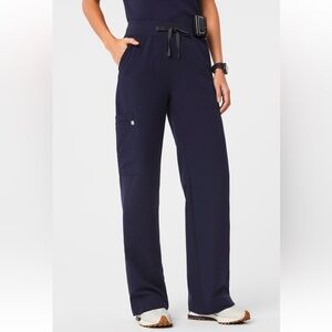 NWT FIGS Isabel High Waisted Wide Leg Scrub Pant